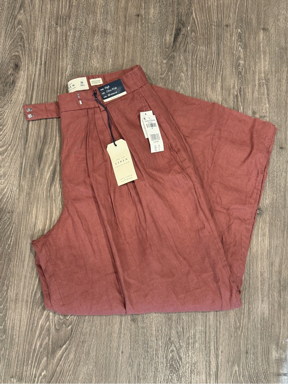 BRAND NEW W/ TAGS Abercrombie & Fitch Women’s 100% Linen Pants Size 10